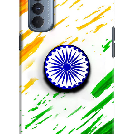 Indian Flag Ashoka Chakra Oppo Reno4 Pro Pop Case by Casekaro