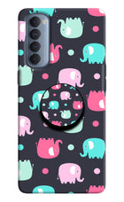 Baby Elephants Oppo Reno4 Pro Pop Case by Casekaro