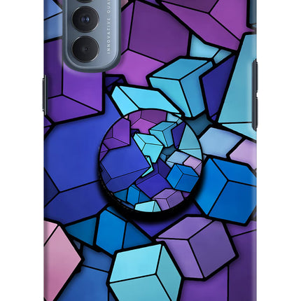 Cubic Abstract Oppo Reno4 Pro Pop Case by Casekaro