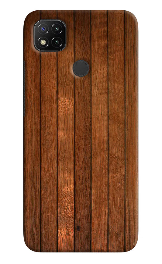 Wooden Artwork Bands Redmi 9 Hard Case Back Cover by Casekaro