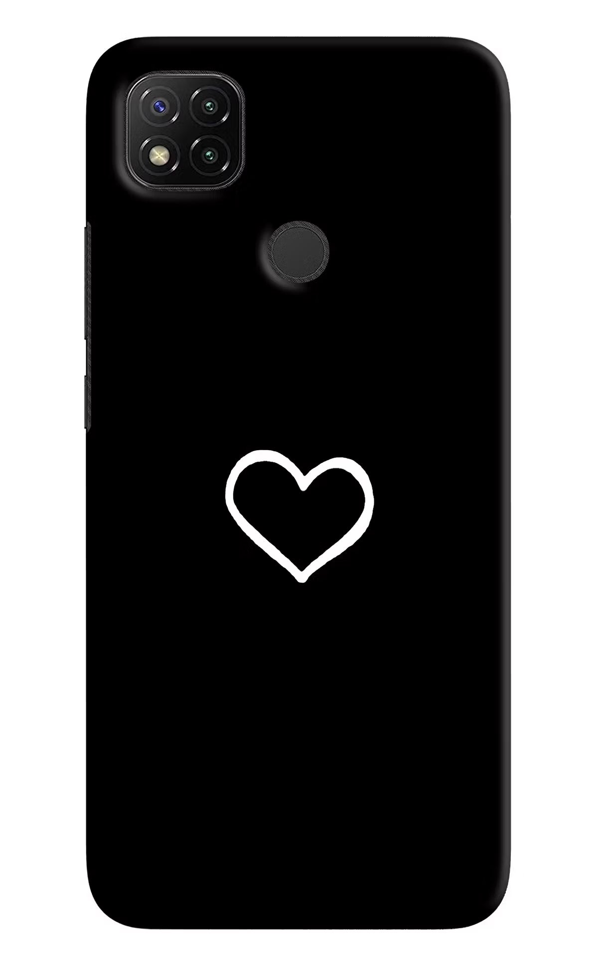 Heart Redmi 9 Hard Case Back Cover by Casekaro