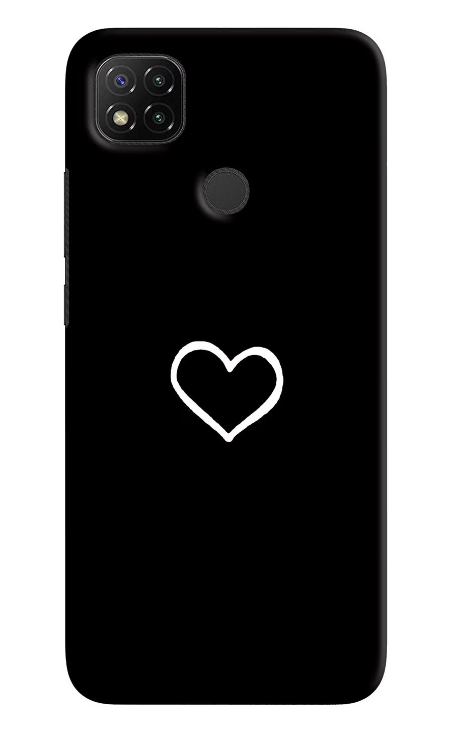 Heart Redmi 9 Back Cover, Hard case