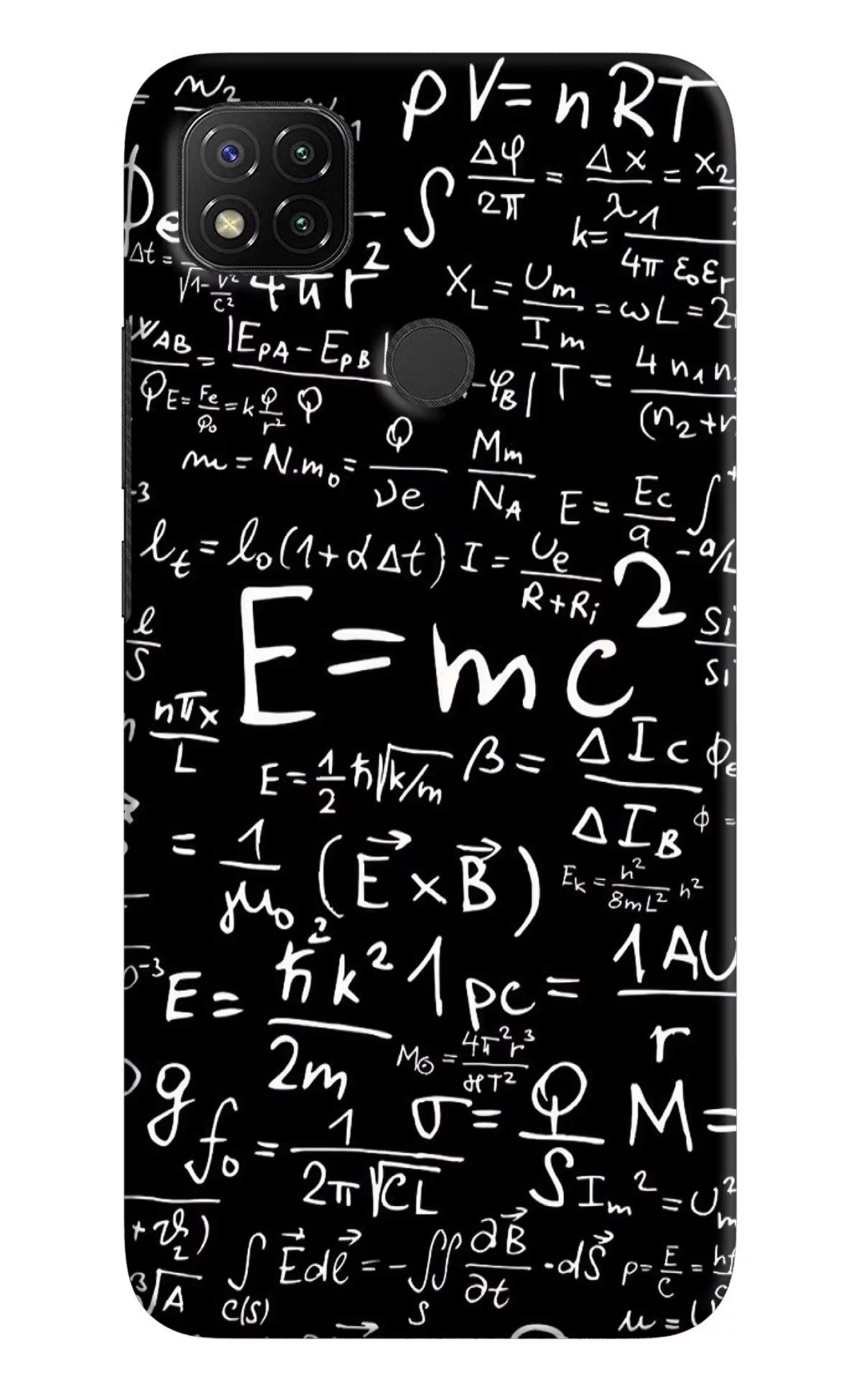 Physics Formula Redmi 9 Hard Case Back Cover by Casekaro