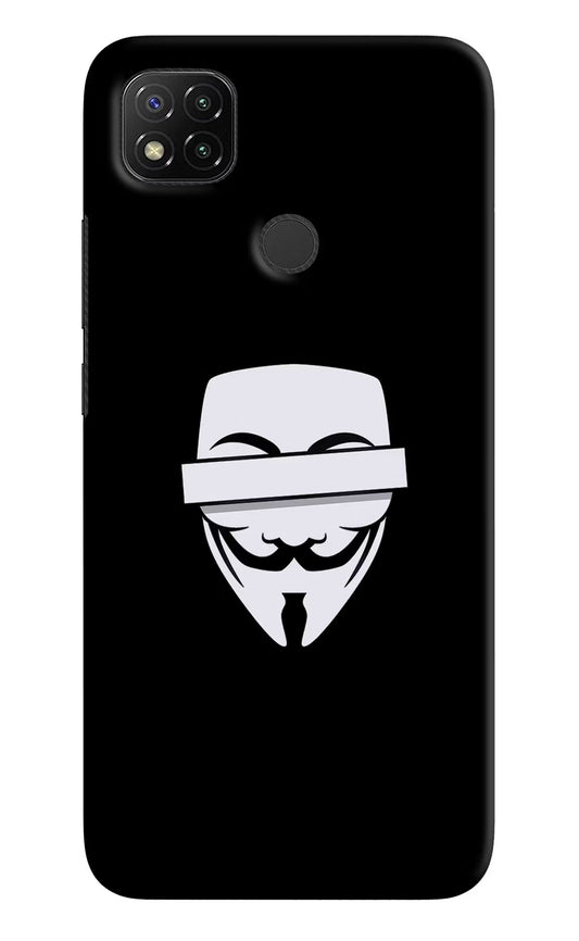 Anonymous Face Redmi 9 Hard Case Back Cover by Casekaro