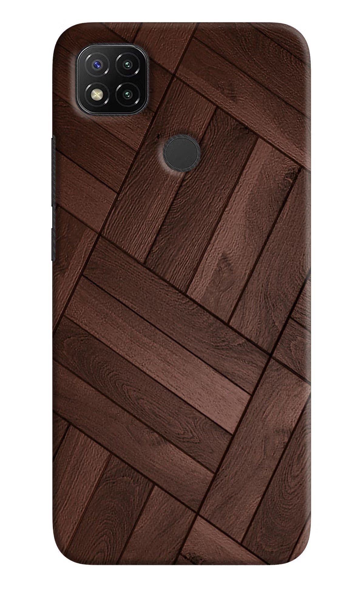 Wooden Texture Design Redmi 9 Hard Case Back Cover by Casekaro