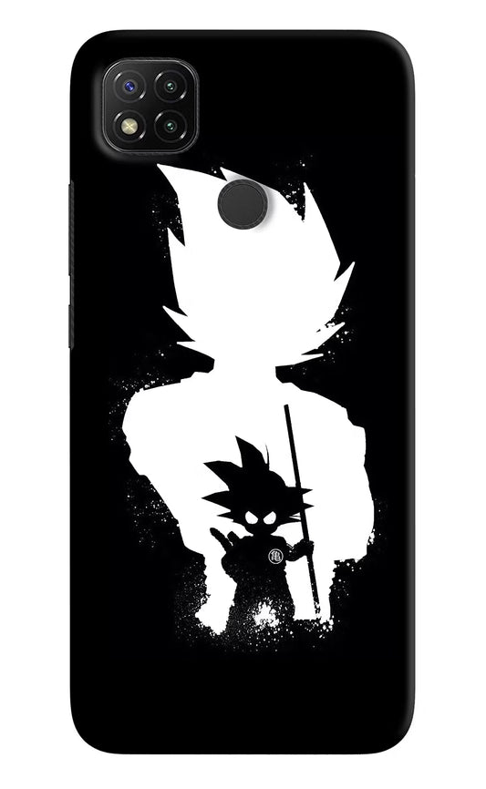 Goku Shadow Redmi 9 Hard Case Back Cover by Casekaro