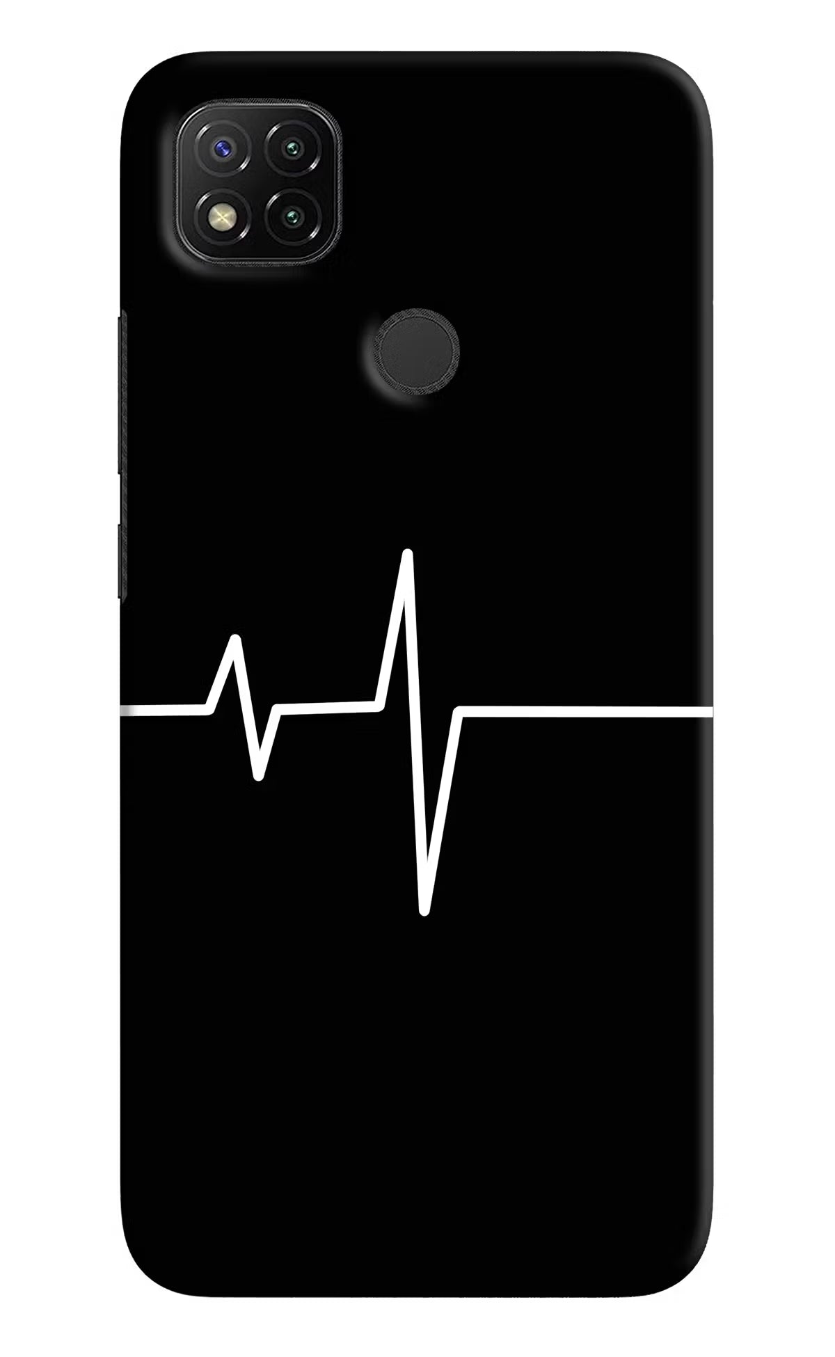 Heart Beats Redmi 9 Hard Case Back Cover by Casekaro