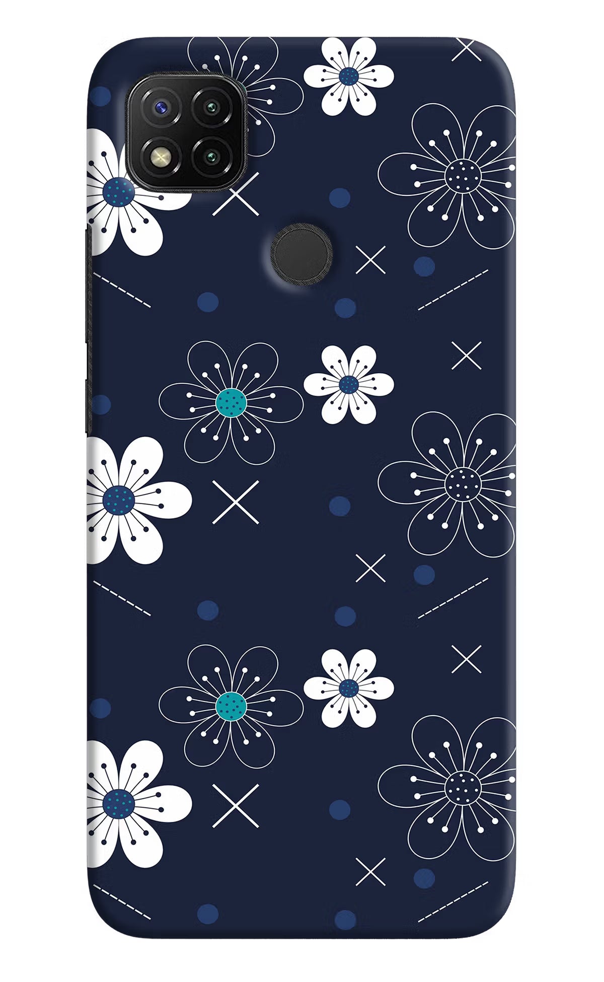 Flowers Redmi 9 Hard Case Back Cover by Casekaro