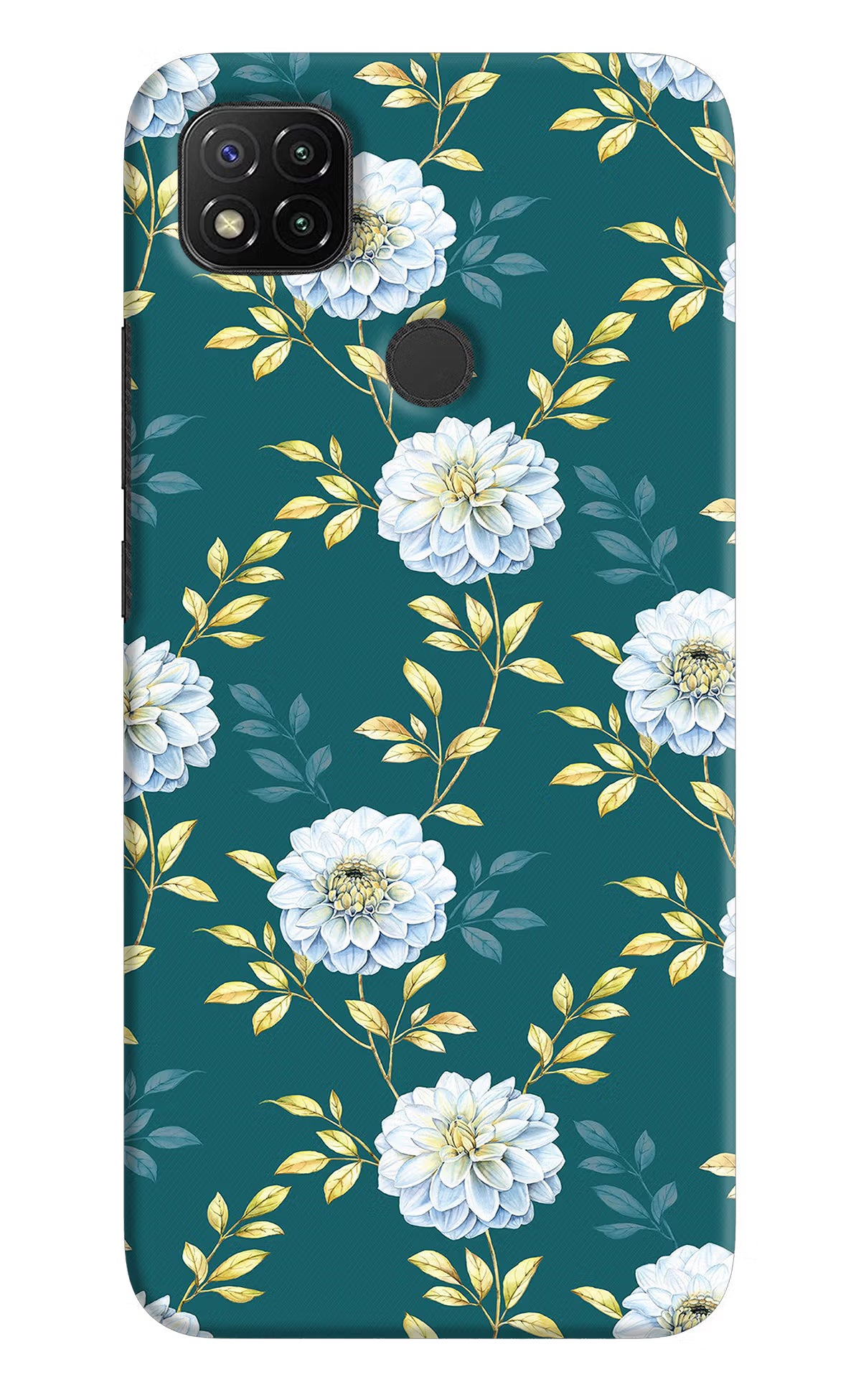 Flowers Redmi 9 Hard Case Back Cover by Casekaro