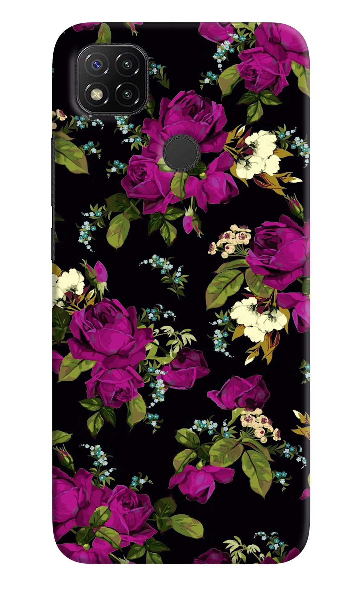 Flowers Redmi 9 Hard Case Back Cover by Casekaro