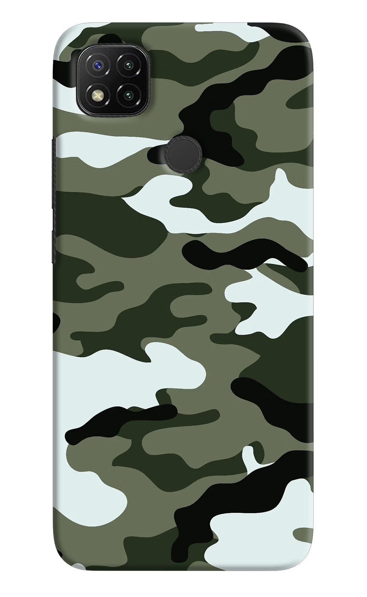Camouflage Redmi 9 Hard Case Back Cover by Casekaro