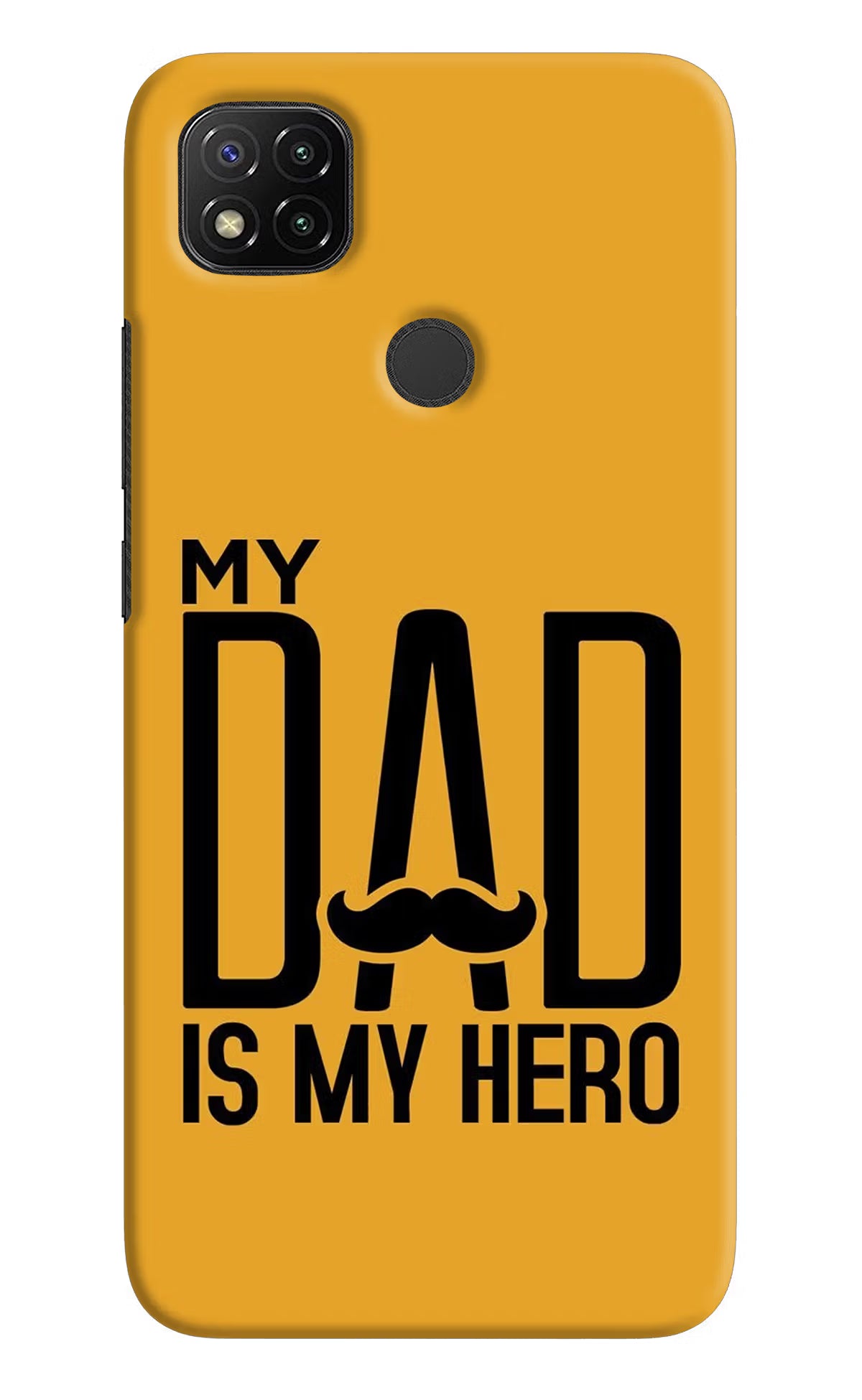 My Dad Is My Hero Redmi 9 Hard Case Back Cover by Casekaro
