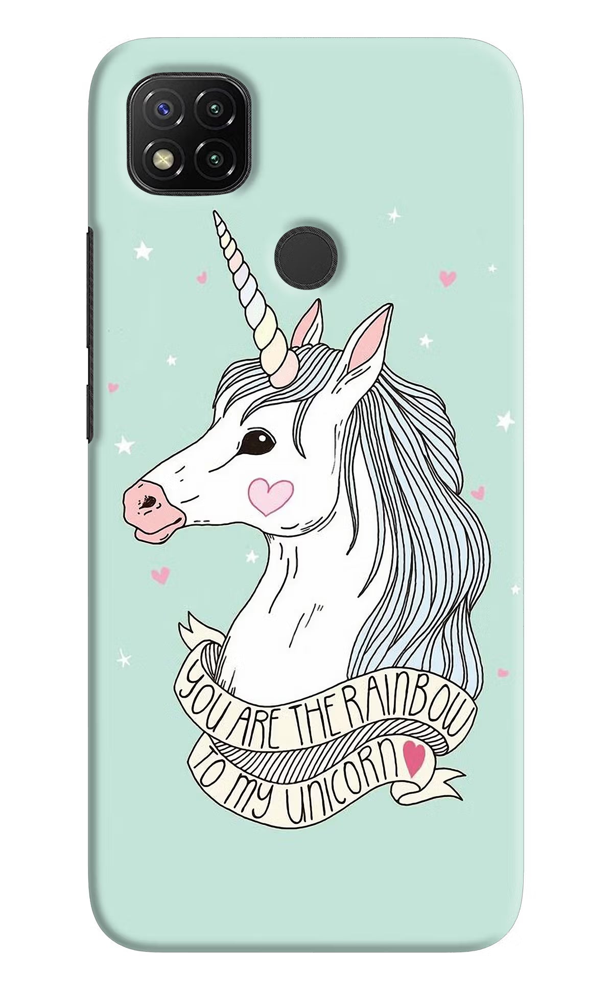 Unicorn Wallpaper Redmi 9 Hard Case Back Cover by Casekaro