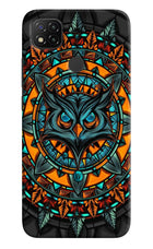 Angry Owl Art Redmi 9 Hard Case Back Cover by Casekaro