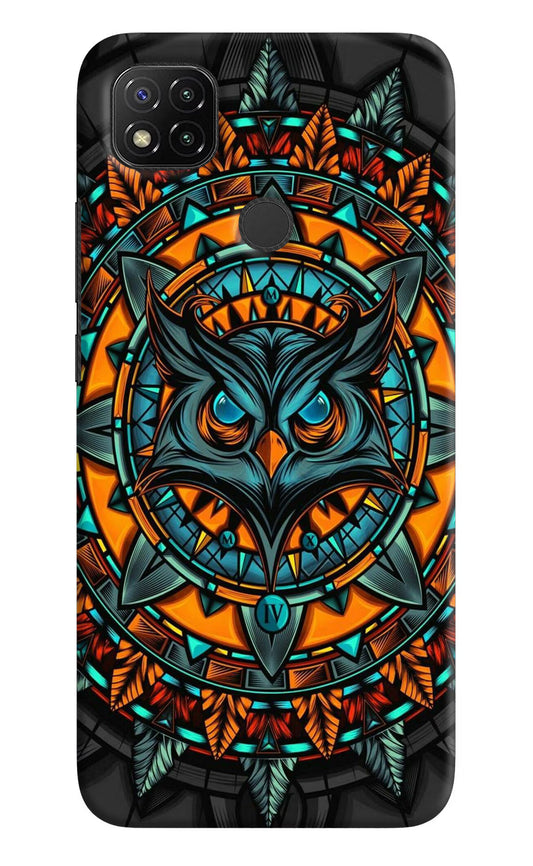 Angry Owl Art Redmi 9 Hard Case Back Cover by Casekaro