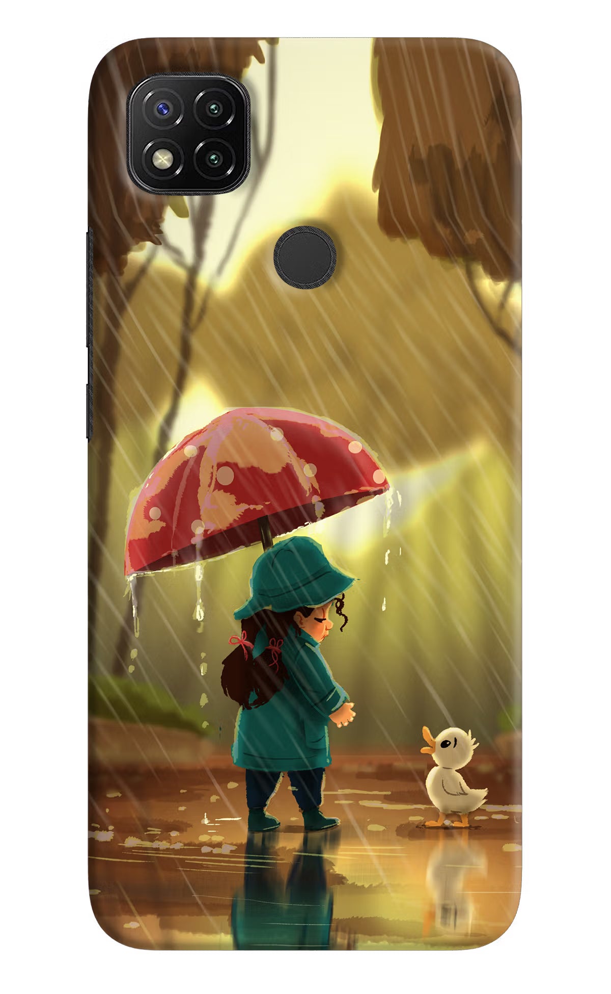 Rainy Day Redmi 9 Hard Case Back Cover by Casekaro