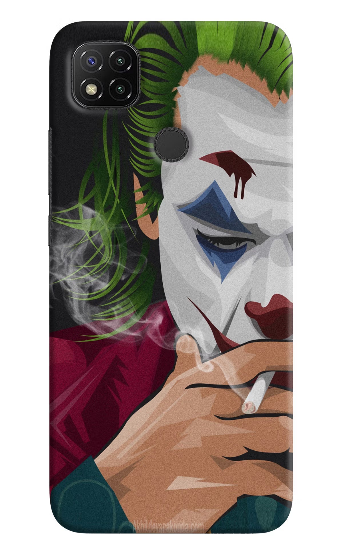 Joker Smoking Redmi 9 Hard Case Back Cover by Casekaro