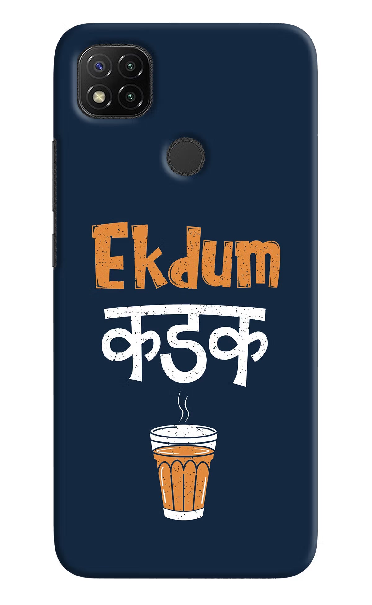 Ekdum Kadak Chai Redmi 9 Hard Case Back Cover by Casekaro