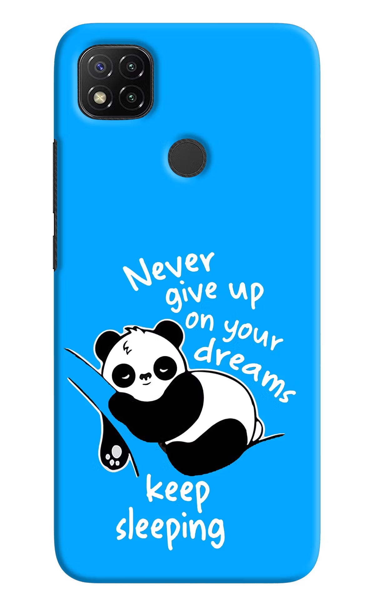 Keep Sleeping Redmi 9 Hard Case Back Cover by Casekaro