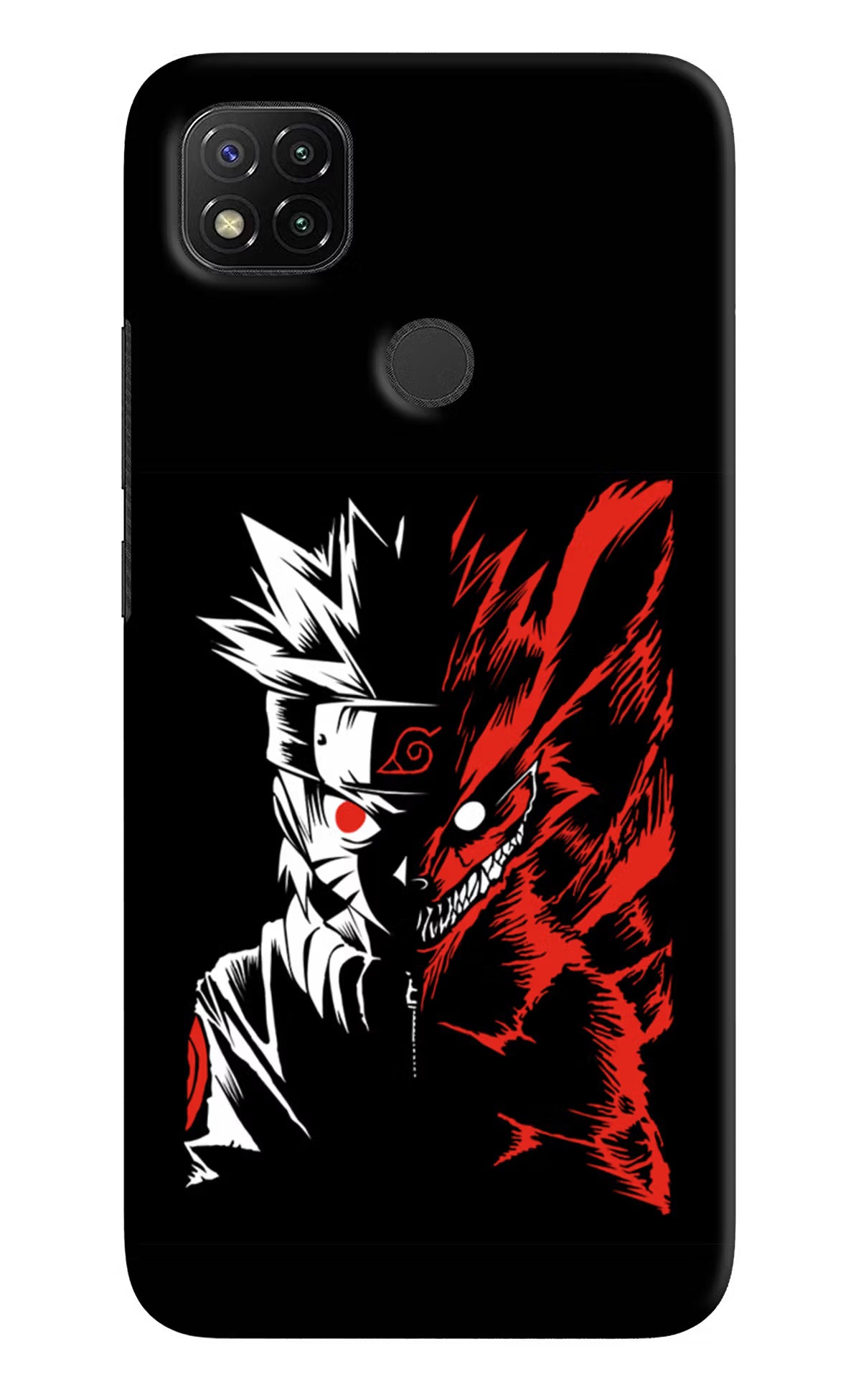 Naruto Two Face Redmi 9 Hard Case Back Cover by Casekaro