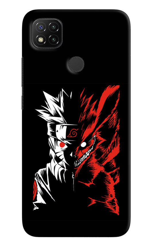 Naruto Two Face Redmi 9 Hard Case Back Cover by Casekaro