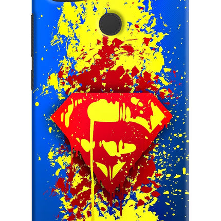 Superman logo Redmi 9 Hard Case Back Cover by Casekaro