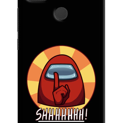 Among Us Shhh! Redmi 9 Hard Case Back Cover by Casekaro
