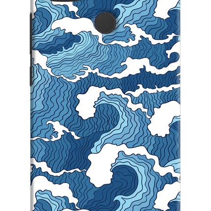 Blue Waves Redmi 9 Hard Case Back Cover by Casekaro