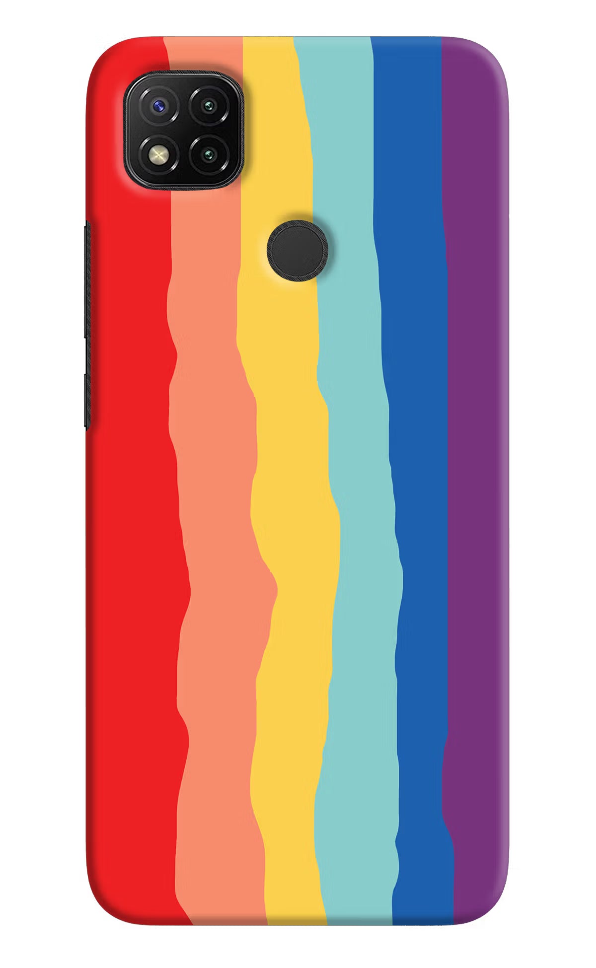 Rainbow Redmi 9 Hard Case Back Cover by Casekaro