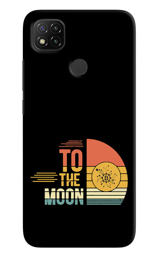 To the Moon Redmi 9 Hard Case Back Cover by Casekaro