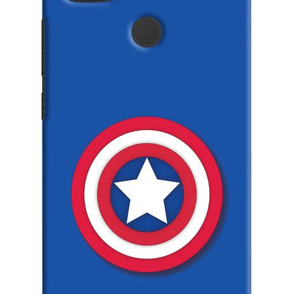 Shield Redmi 9 Hard Case Back Cover by Casekaro