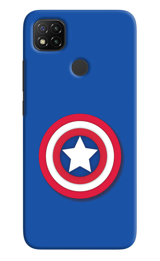Shield Redmi 9 Hard Case Back Cover by Casekaro