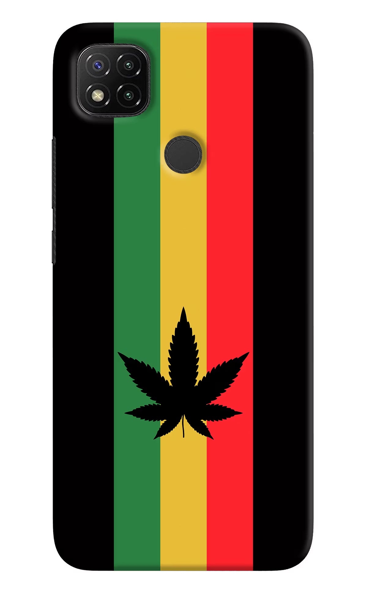 Weed Flag Redmi 9 Hard Case Back Cover by Casekaro