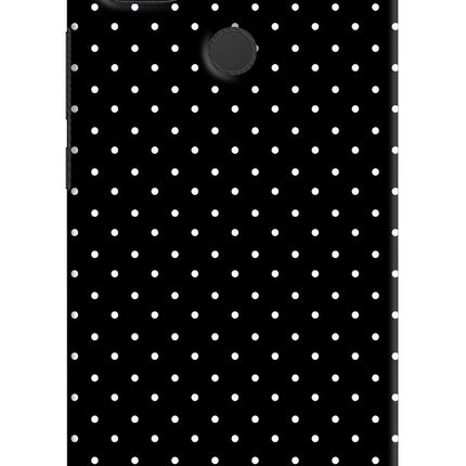 White Dots Redmi 9 Hard Case Back Cover by Casekaro