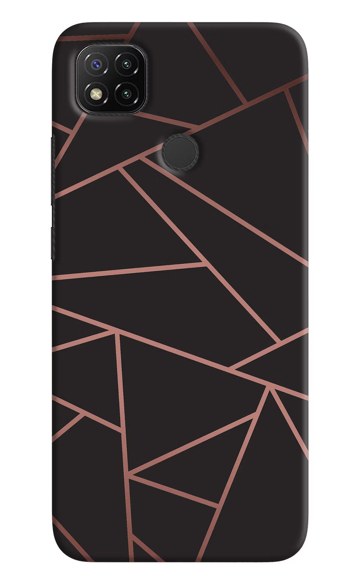 Geometric Pattern Redmi 9 Hard Case Back Cover by Casekaro