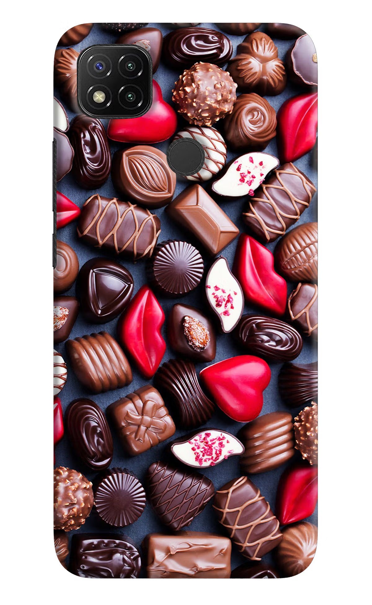 Chocolates Redmi 9 Hard Case Back Cover by Casekaro