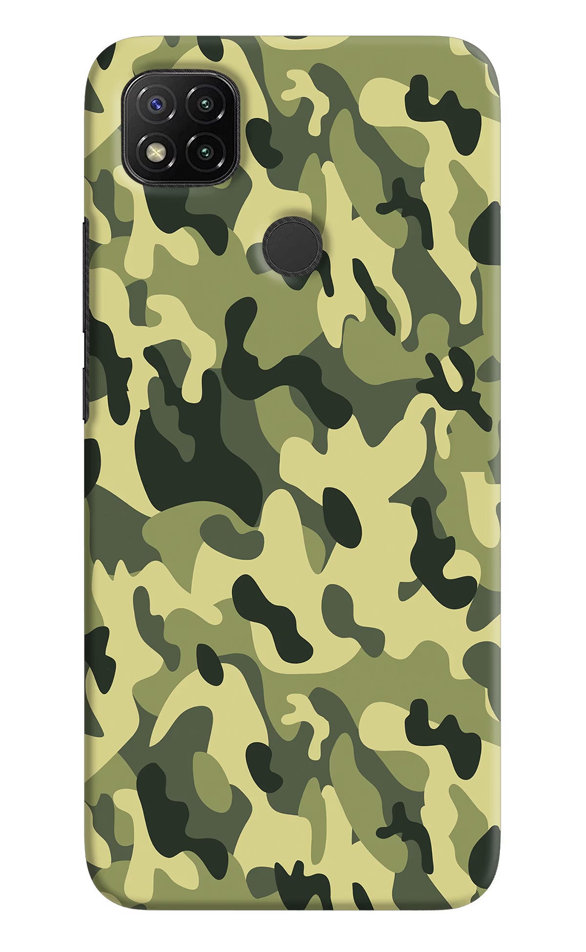 Camouflage Redmi 9 Hard Case Back Cover by Casekaro