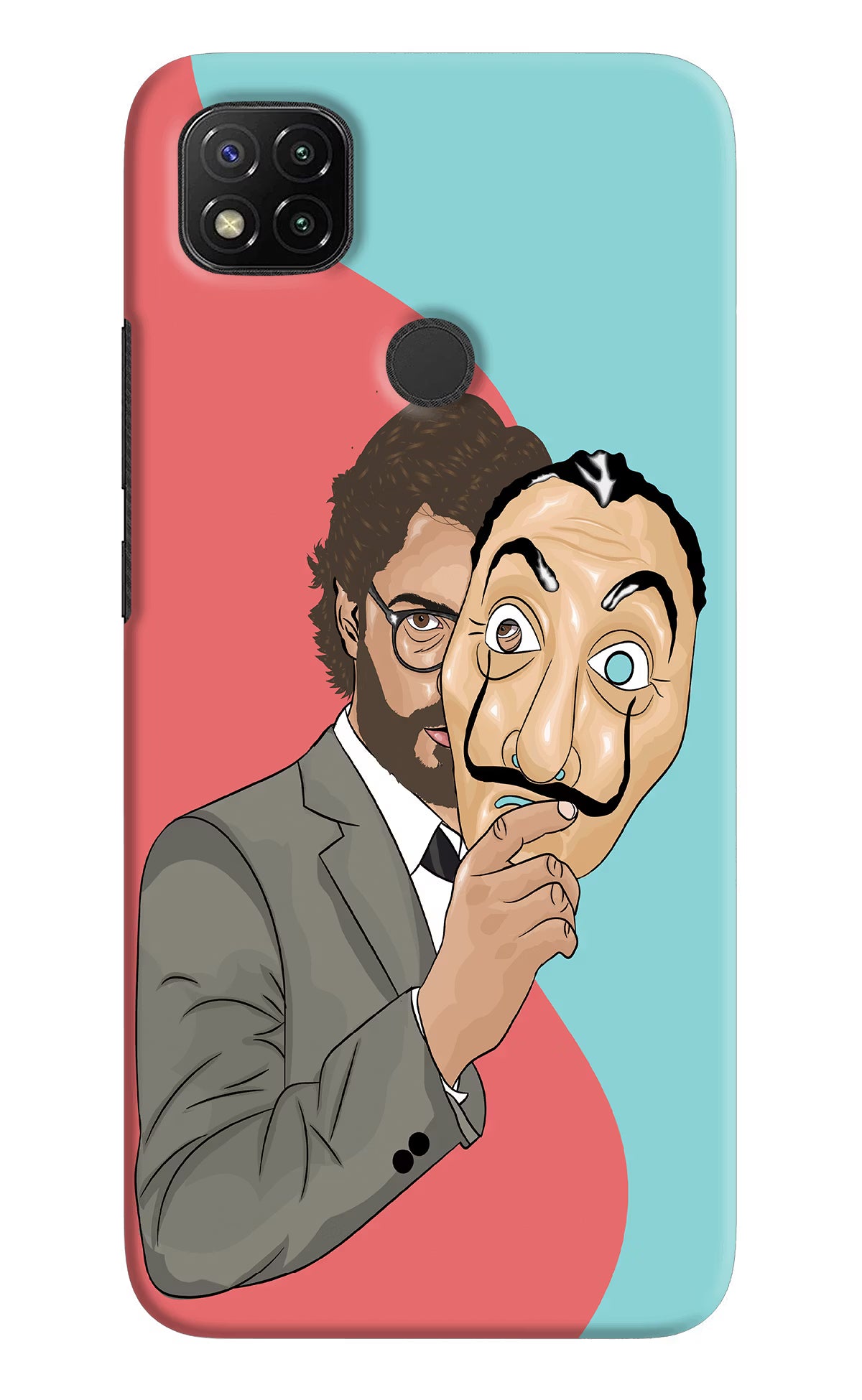 Professor Redmi 9 Hard Case Back Cover by Casekaro