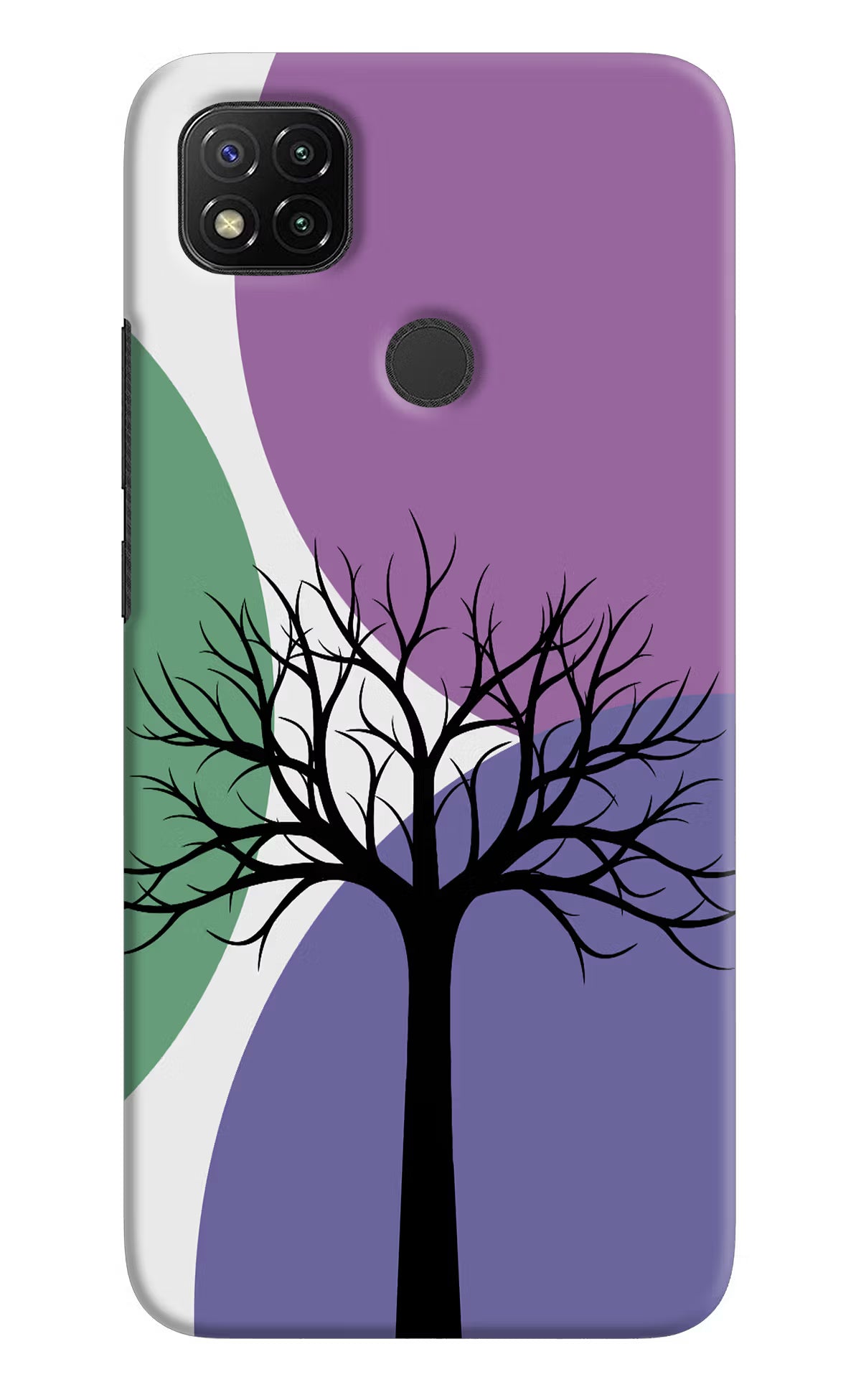 Tree Art Redmi 9 Hard Case Back Cover by Casekaro