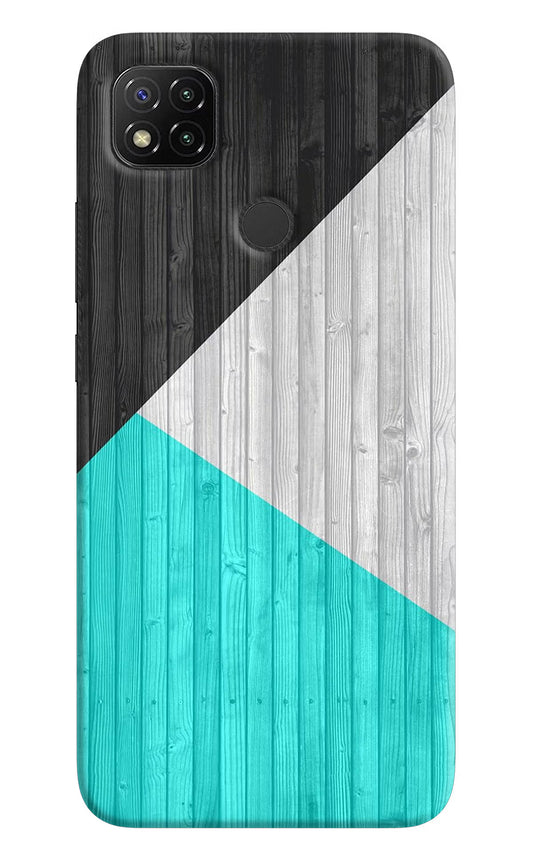 Wooden Abstract Redmi 9 Hard Case Back Cover by Casekaro