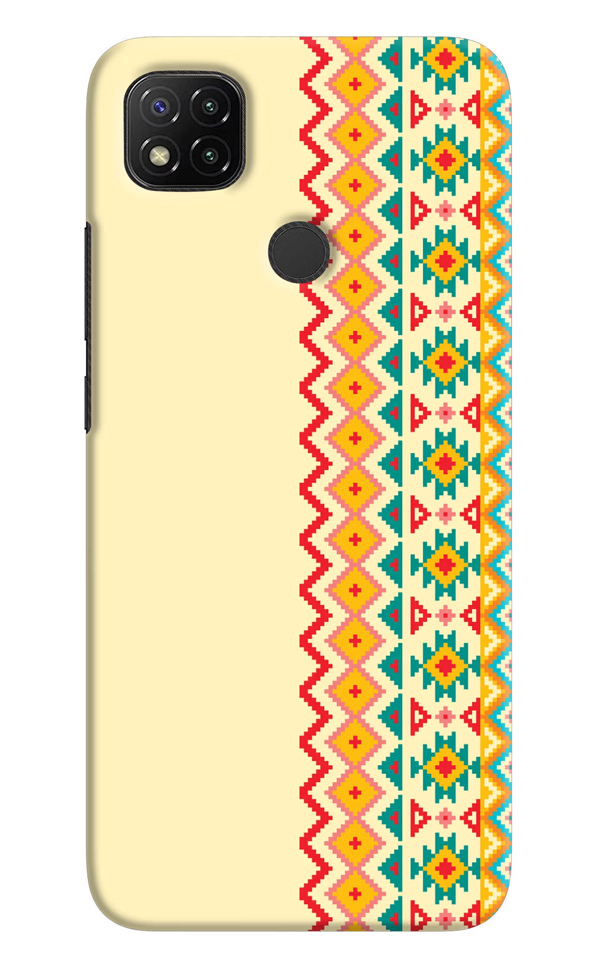 Ethnic Seamless Redmi 9 Hard Case Back Cover by Casekaro