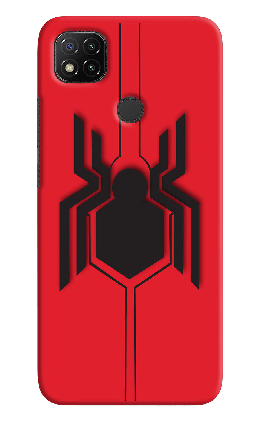 Spider Redmi 9 Back Cover, Hard case