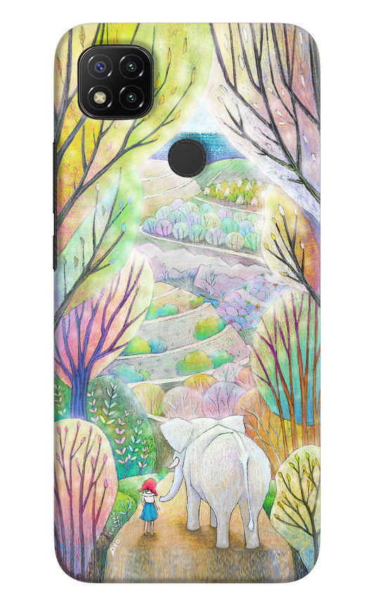 Nature Painting Redmi 9 Hard Case Back Cover by Casekaro
