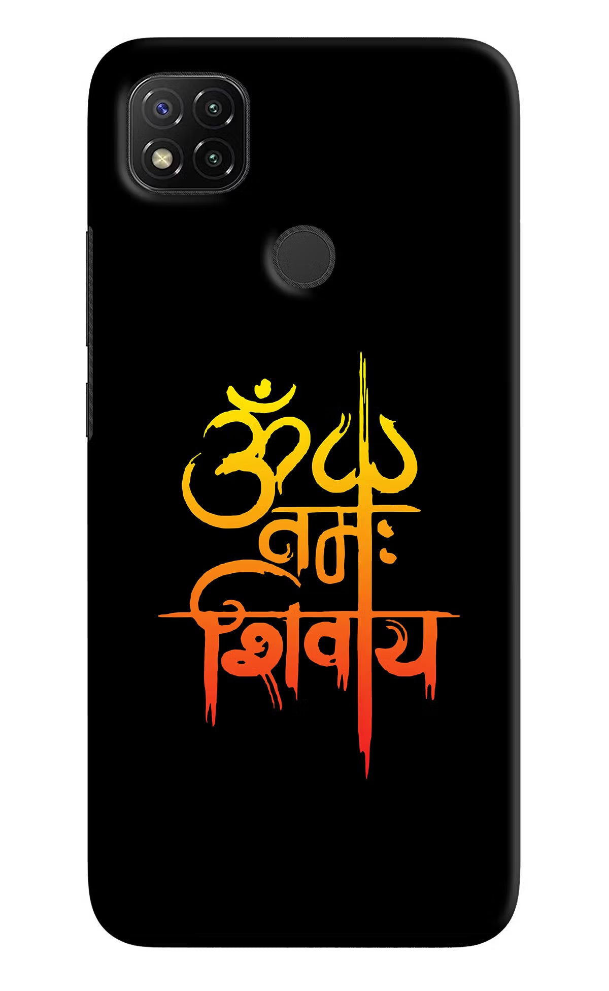 Om Namah Shivay Redmi 9 Hard Case Back Cover by Casekaro