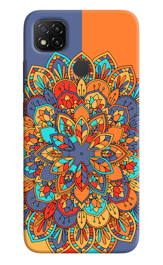 Color Mandala Redmi 9 Hard Case Back Cover by Casekaro
