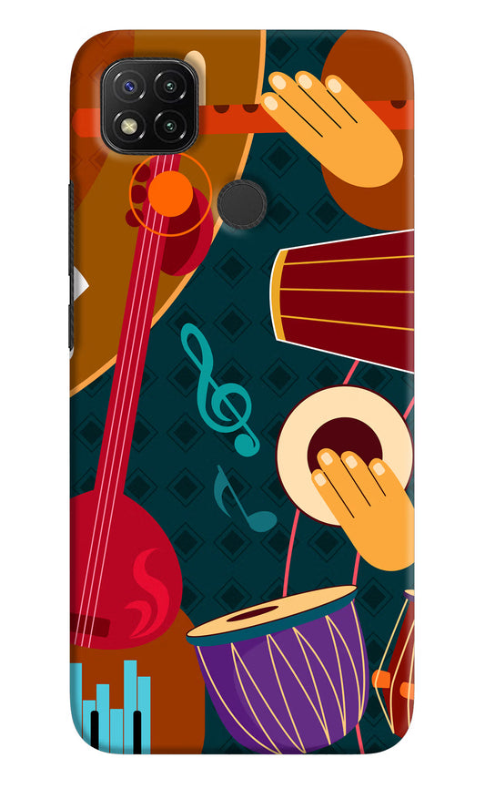 Music Instrument Redmi 9 Hard Case Back Cover by Casekaro