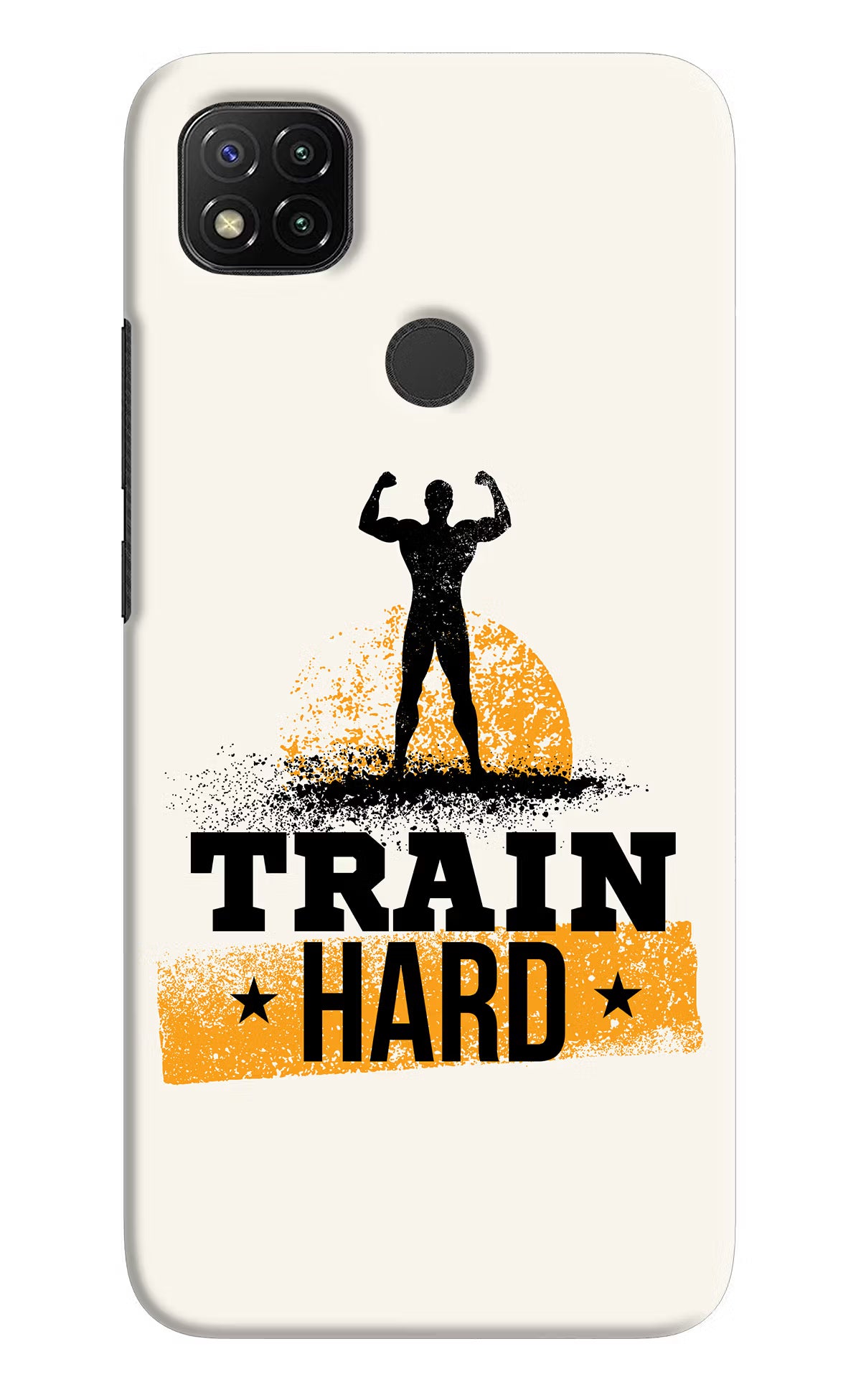 Train Hard Redmi 9 Hard Case Back Cover by Casekaro