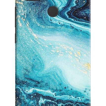 Blue Glitter Marble Redmi 9 Hard Case Back Cover by Casekaro