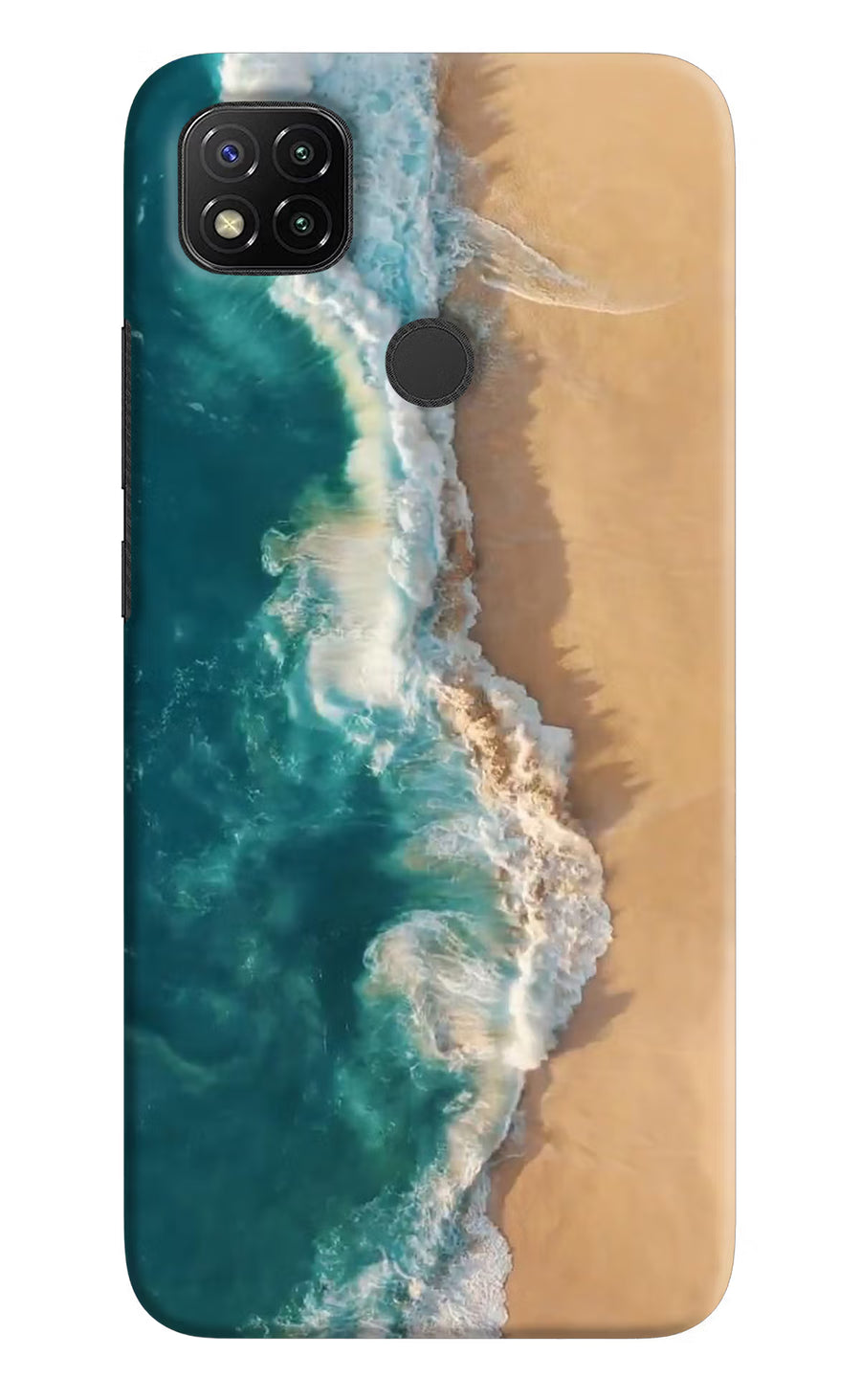 Ocean Beach Redmi 9 Back Cover, Hard case