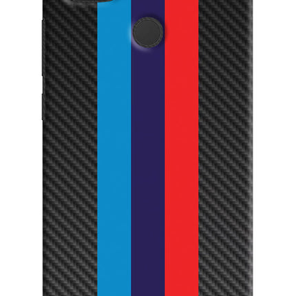 BMW Stripes Pattern Redmi 9 Hard Case Back Cover by Casekaro